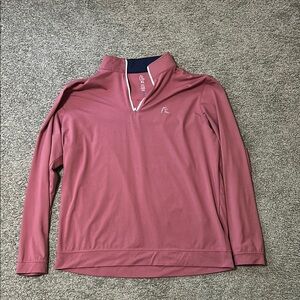 Rhoback Pink XL Quarter-Zip Pullover